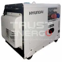 Дизельный генератор Hyundai DHY 8500SE-T