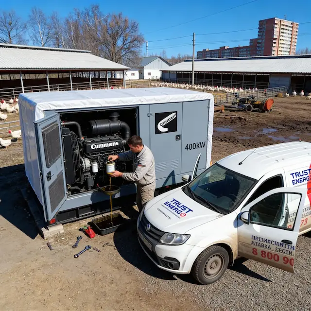 Запуск дизельного генератора (ДГУ): руководство к действию